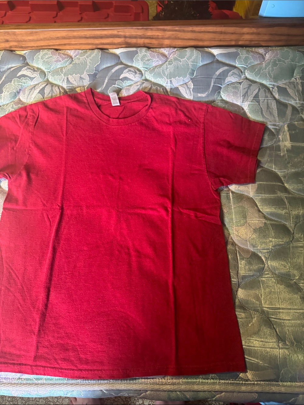 Gildan Red Kids Short Sleeve Tee